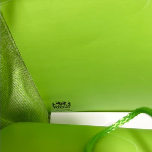 Fuzzy Green Monster Halloween Bag - Picture 6 of 9